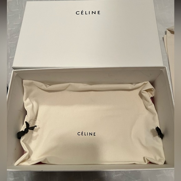NIB Celine ballet flats Leather turquoise Plain for Women - Picture 8 of 12